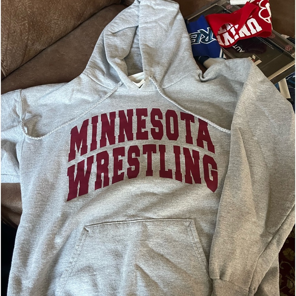 Minnesota wrestling hoodie. Size small